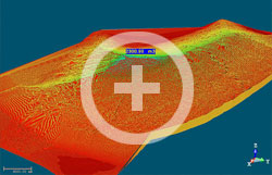 Построение цифровой полигональной 3D модели склада зерна в ПО Trimble RealWorks Survey с целью определения его объема по результатам выполненного лазерного сканирования.