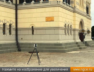 Лазерное сканирование Владимирского собора в Херсонесе для реставрации было выполнено системой Leica RTC360