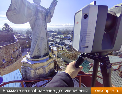 �������� ������������ ������ ���������� ������� � ��������� ��������� ������� Leica RTC360 ��� �����������