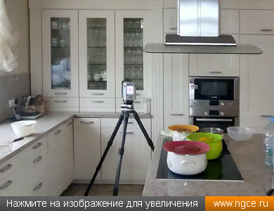 Лазерное сканирование кухни для целей построения точной обмерной 3D модели выполняет система Leica RTC360