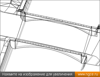 Построение точной обмерной 3D модели моста и части улицы в центре Москвы по данным лазерного сканирования