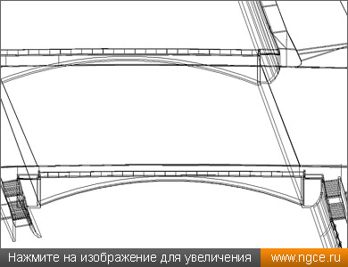 Построение точной обмерной 3D модели моста и части улицы в центре Москвы по данным лазерного сканирования