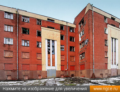 Расселённый жилой дом на Суворовской улице, лазерное сканирование которого мы провели для целей подготовки проекта реконструкции и ремонта