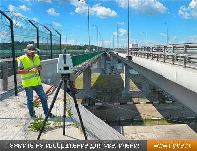 Лазерное сканирование автомобильного моста в Ростовской области для целей построения его обмерной 3D модели