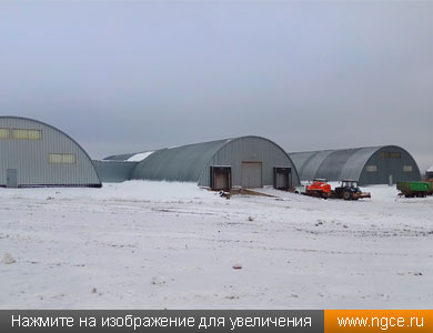 Современные ангары с вентиляцией и сушкой в Нижегородской области, в которых производится хранение картофеля