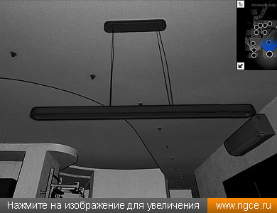 Облако точек потолка квартиры в ЖК «Шуваловский», полученное в результате обмеров методом 3D сканирования