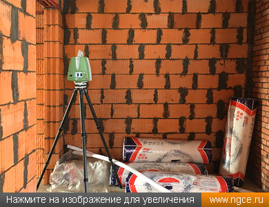 Обмеры внутренних помещений коттеджа в Красногорске для дизайна интерьеров проводятся 3D сканером Leica ScanStation P20