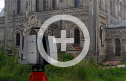 3D лазерный сканер Leica ScanStation P40 выполняет обмеры Успенского собора для подготовки проекта реставрации