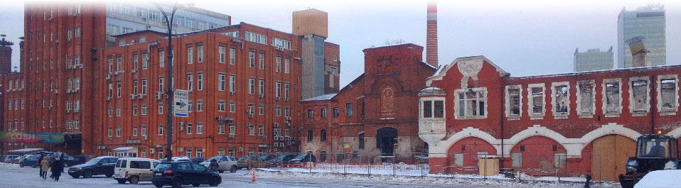 Обмерные работы Бадаевского пивоваренного завода в Москве методом лазерного сканирования для целей реконструкции
