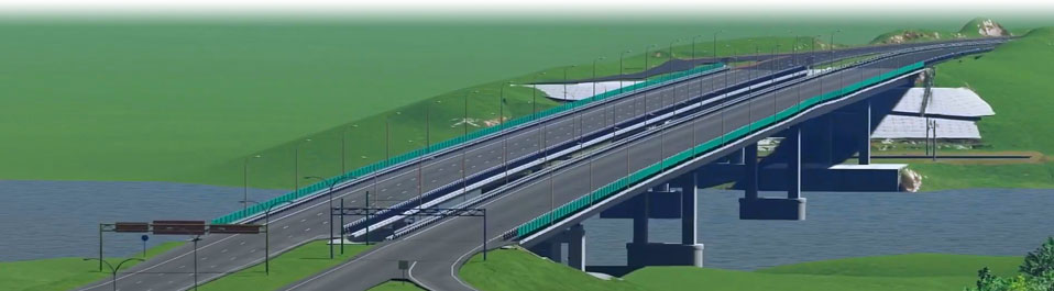 Лазерное сканирование и построение детальной исполнительной 3D модели автомобильного моста в Ростовской области