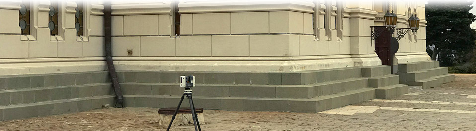 3D сканирование, аэрофотосъёмка с БПЛА и подготовка обмерных чертежей Владимирского храма в Херсонесе для реставрации
