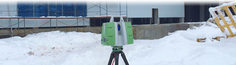 Обмерные работы методом лазерного сканирования и моделирование строящегося производственного корпуса во Владимирской области