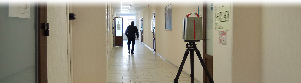 Обмеры офисного здания в Воронеже методом лазерного сканирования для создания BIM-модели