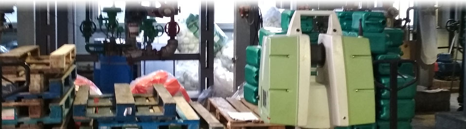 Лазерное сканирование цеха по производству клея ПВА на заводе в Подмосковье
